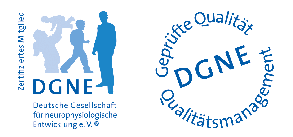 DGNE Logo mit Qualitätssiegel